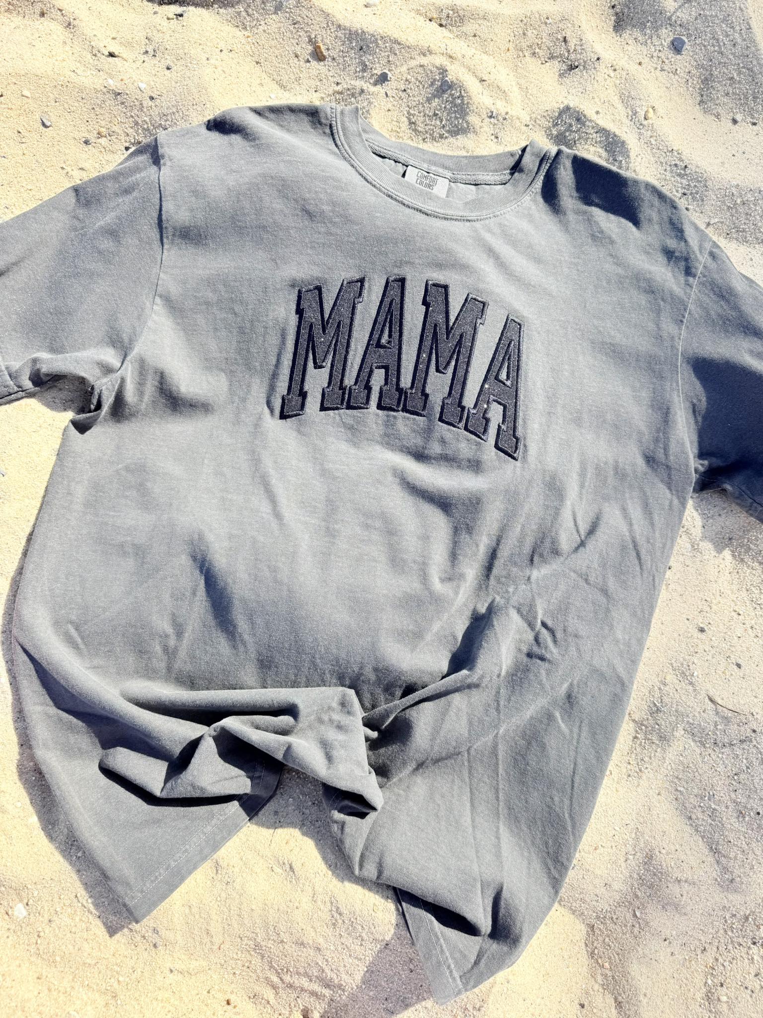 CUSTOM GLITTER APPLIQUE T SHIRT