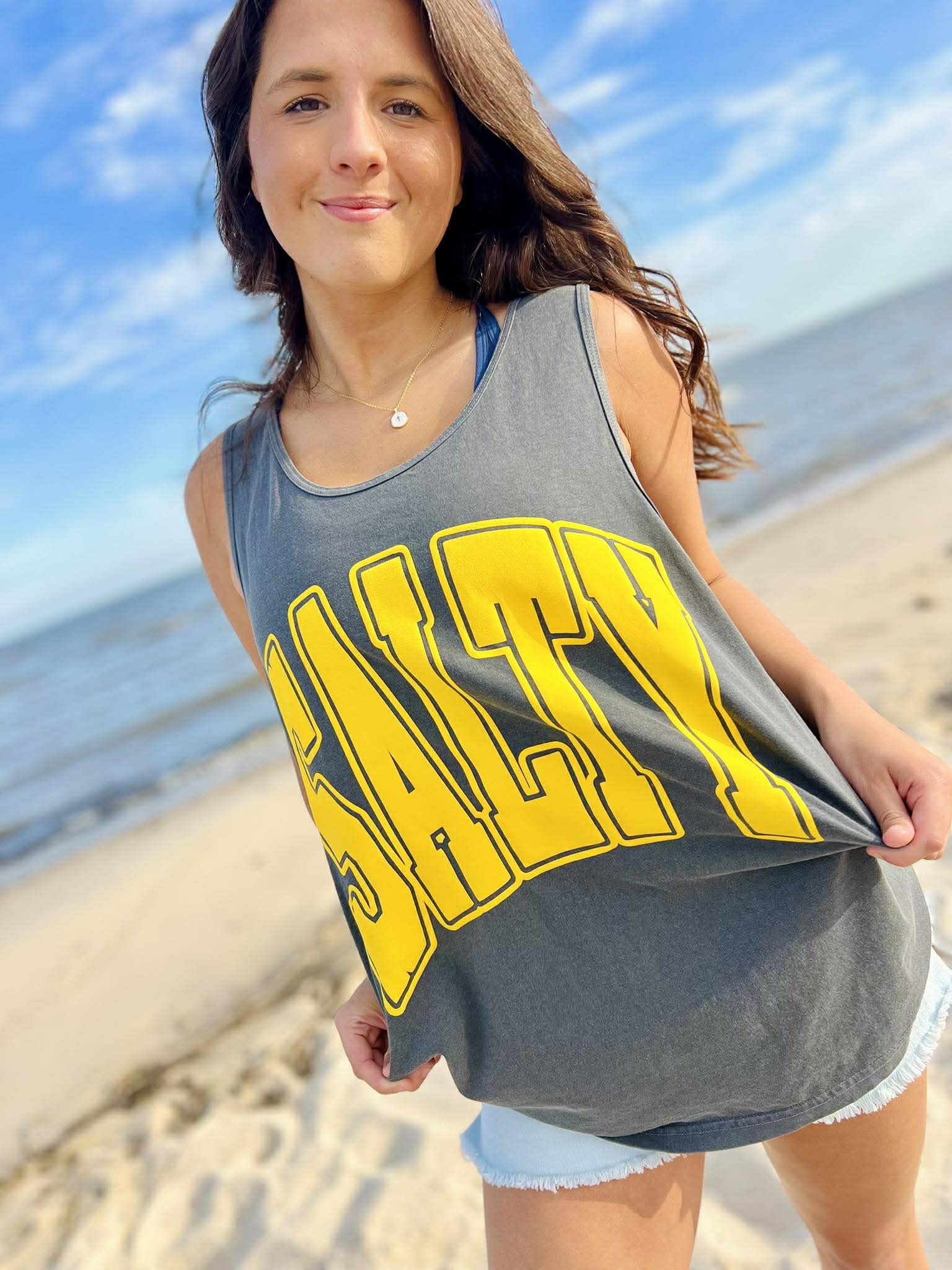 Salty Puff Varsity SPRING45 Vinyl Apparel