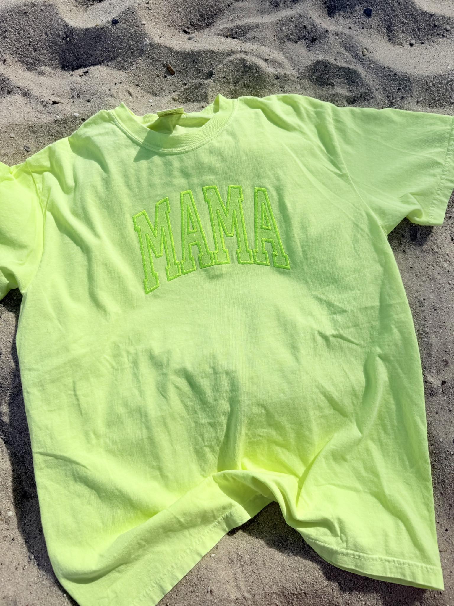 CUSTOM GLITTER APPLIQUE T SHIRT