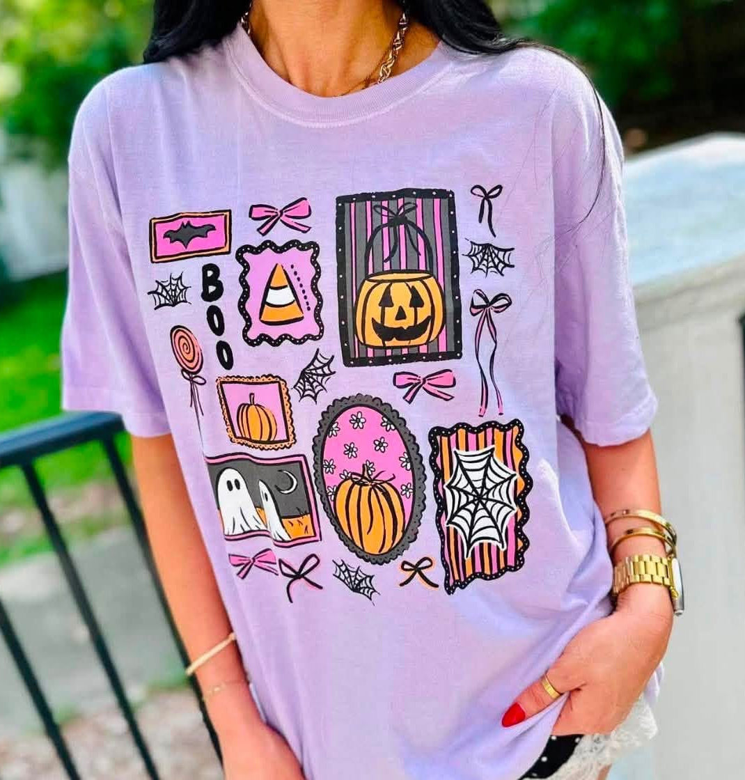 Halloween Spooky Frames HW41 DTF Graphic